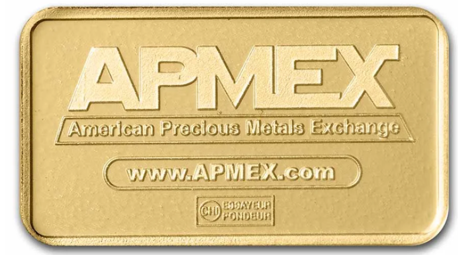 1 gram Gold Bar - APMEX (TEP)